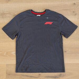 Aeropostale Formula 1 Graphic Tee Fast Is Nit Enough Size M Gray Red White